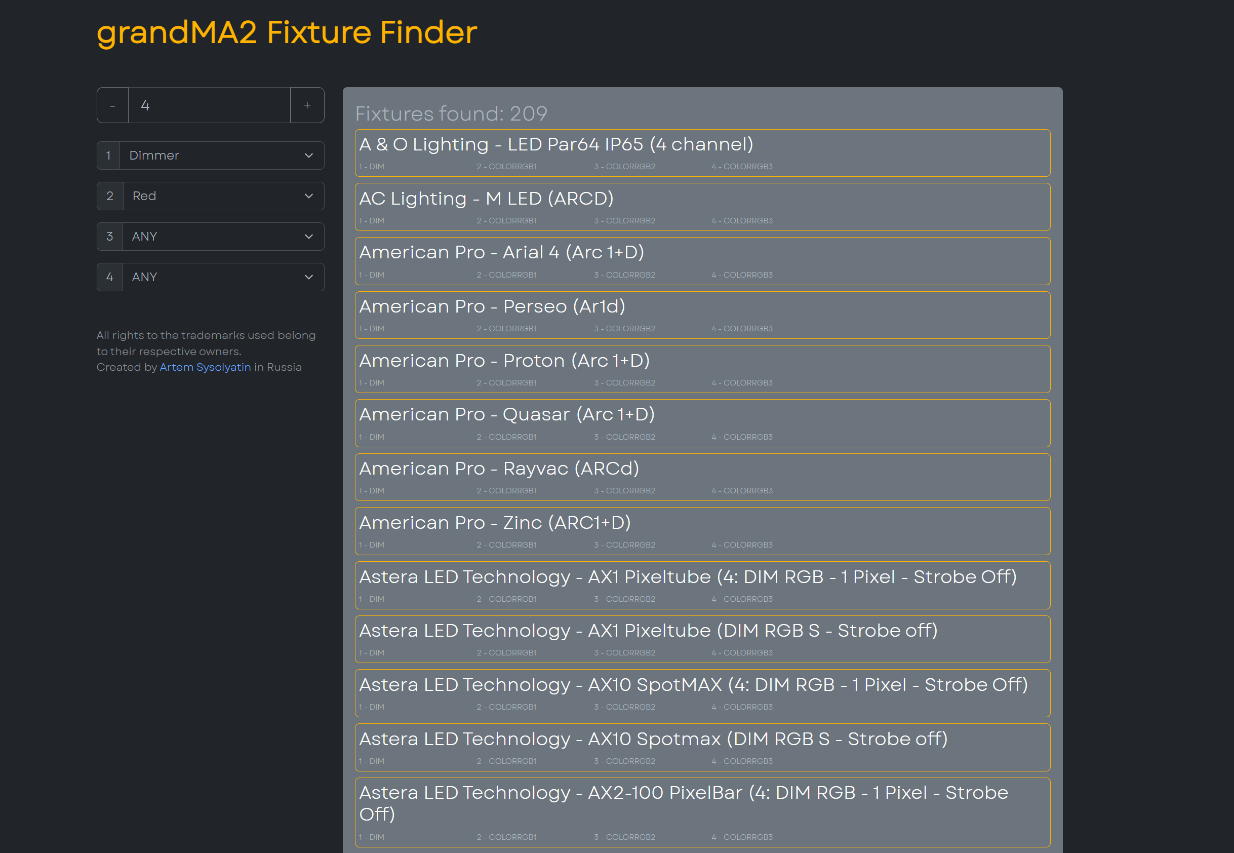 Скрин страницы mafixture.ru